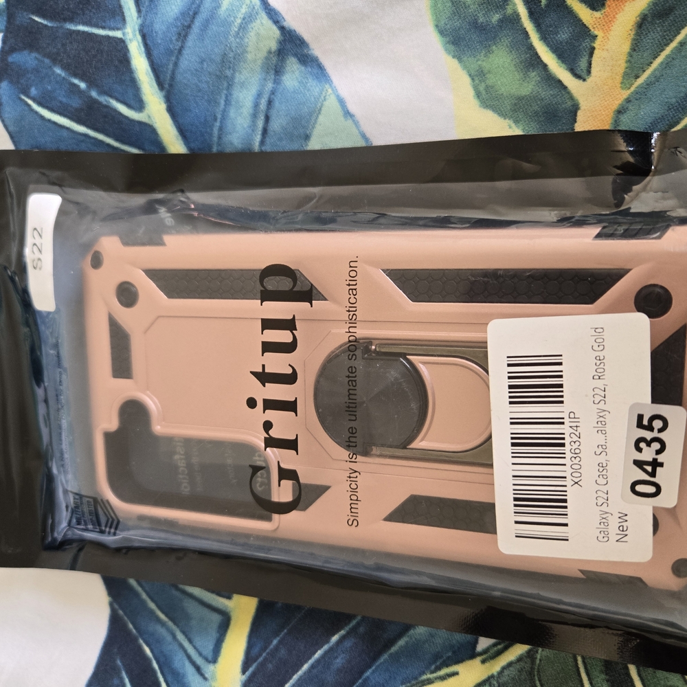 Gritu Rose Gold Phone Case for Galaxy S22